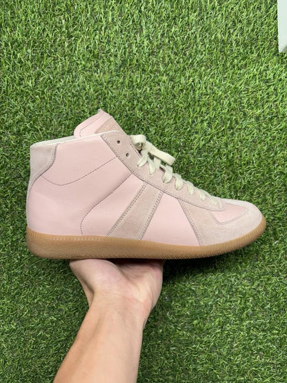 Maison Margiela High Top ' Pink Calfskin ' UK 6