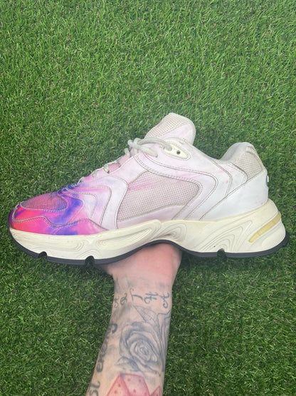 Christian Dior CD1 ' Tie Dye Pink Blue '  UK 6