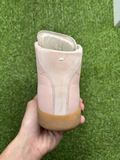 Maison Margiela High Top ' Pink Calfskin ' UK 6