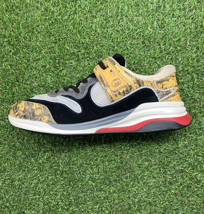 Gucci Ultrapace ' Yellow Tejus Printed ' UK 6.5