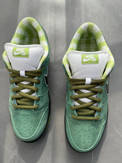 Dunk Low Pro SB Green Lobster Special Box UK 10