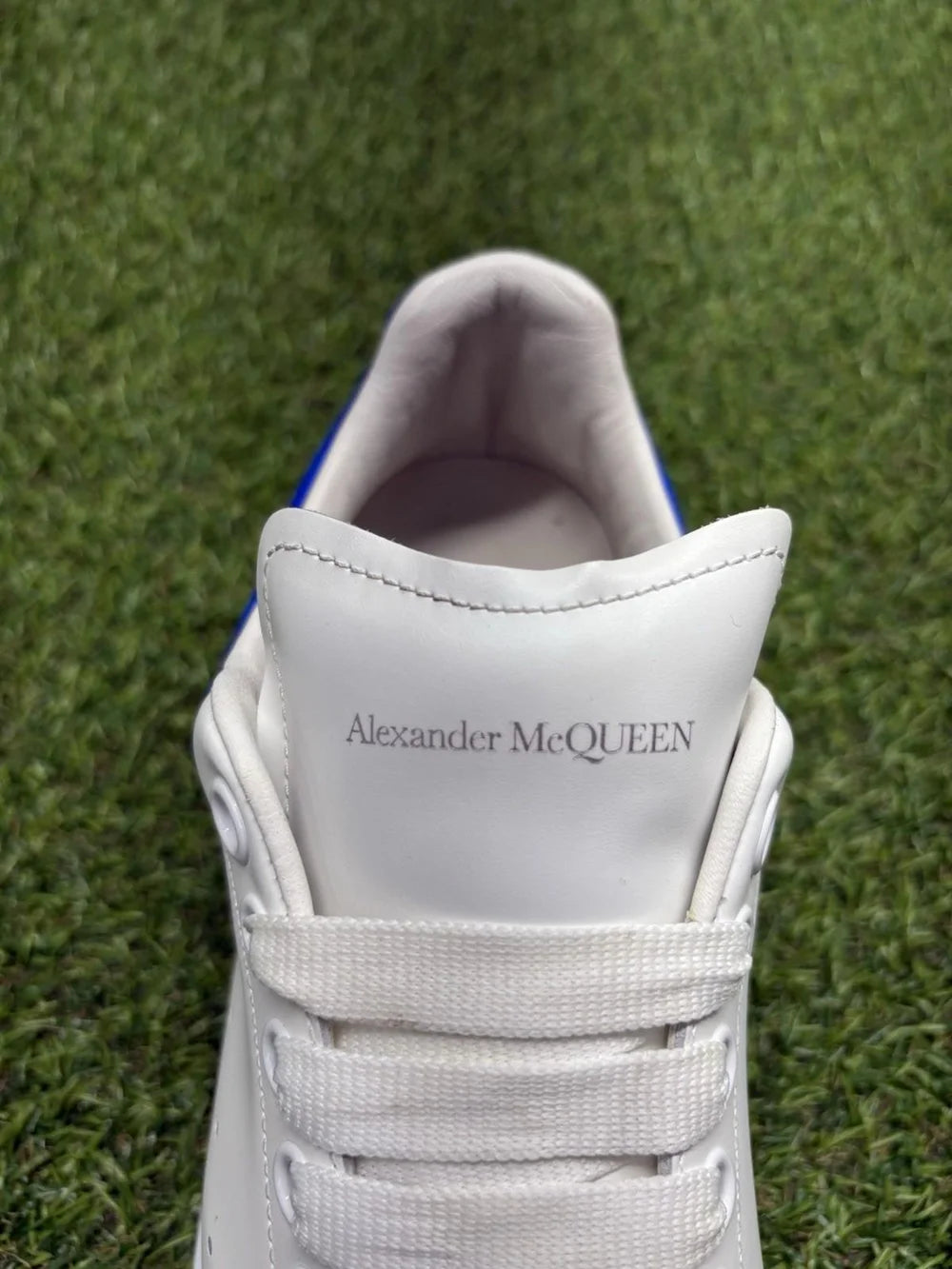 Alexander McQueen Oversized ' White Ultramarine' UK 5