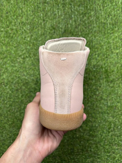 Maison Margiela High Top ' Pink Calfskin ' UK 6