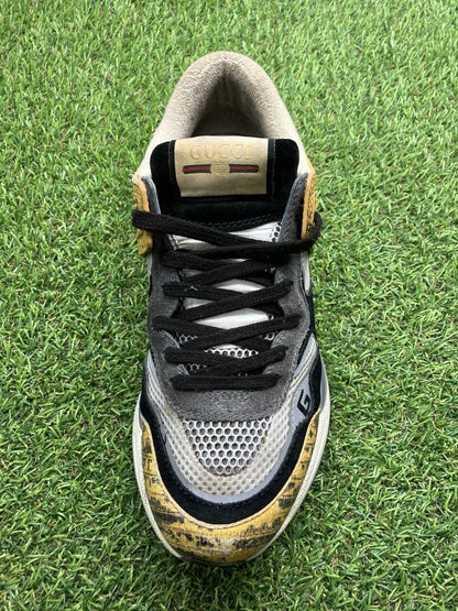 Gucci Ultrapace ' Yellow Tejus Printed ' UK 6.5