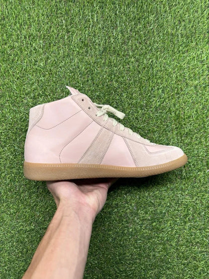 Maison Margiela High Top ' Pink Calfskin ' UK 6