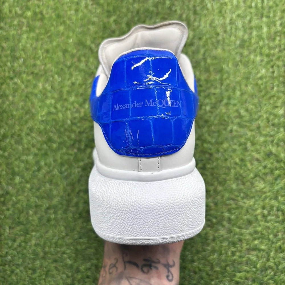 Alexander McQueen Oversized ' White Ultramarine' UK 5