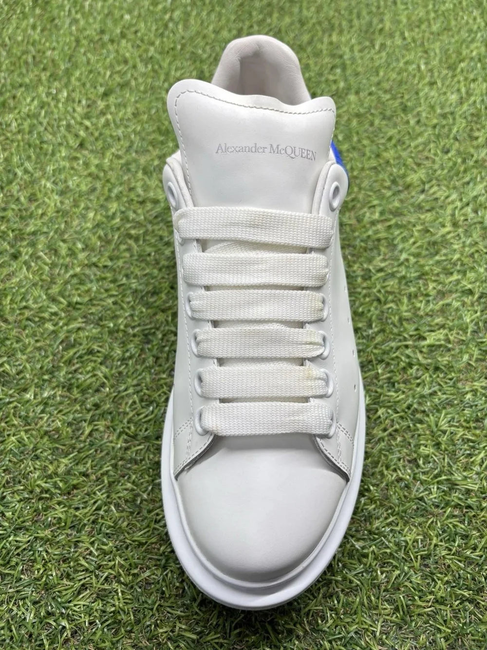 Alexander McQueen Oversized ' White Ultramarine' UK 5