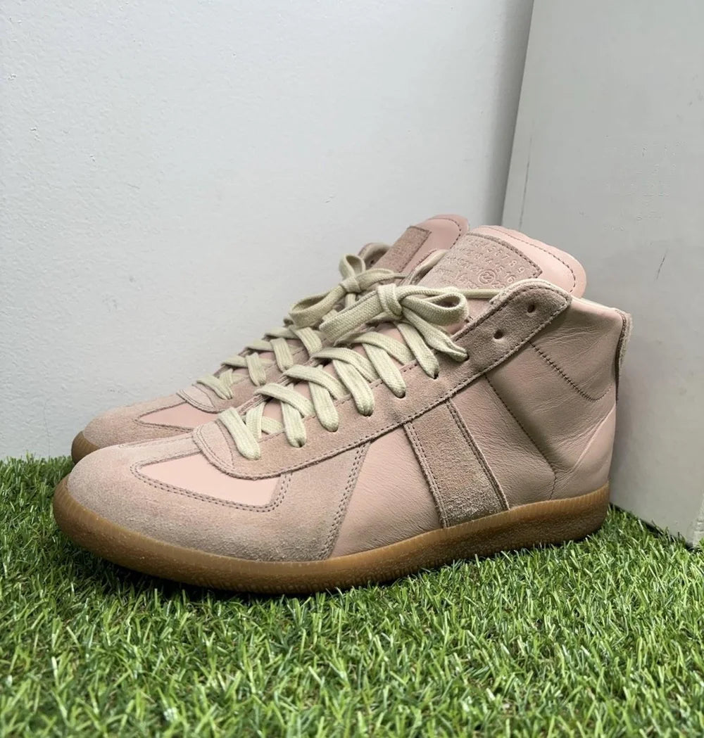 Maison Margiela High Top ' Pink Calfskin ' UK 6