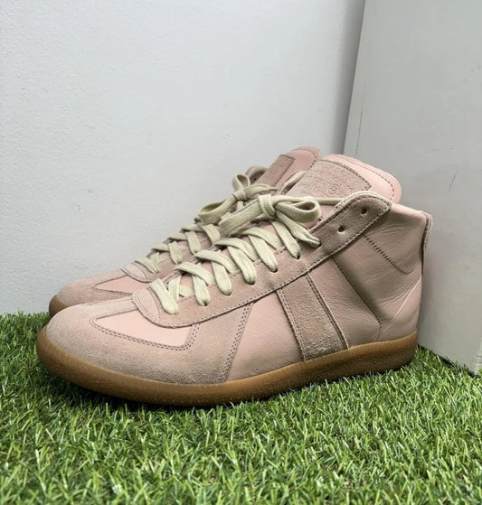 Maison Margiela High Top ' Pink Calfskin ' UK 6