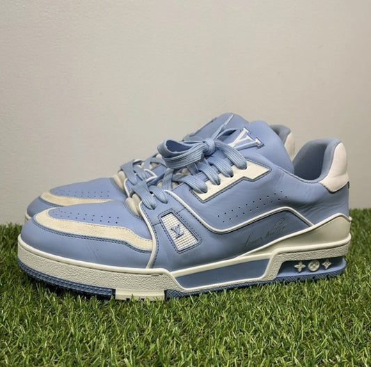 Louis Vuitton Trainer ‘ Light Blue’ UK 10