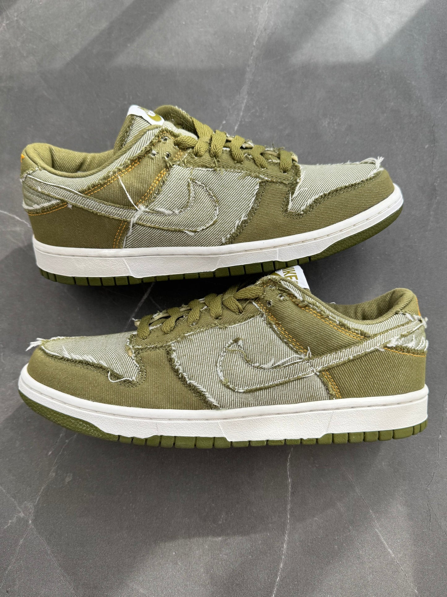Dunk Low CL Pilgrim White Green Denim 2005
