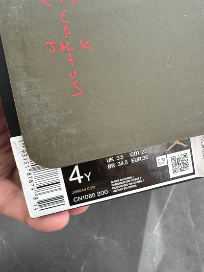 Air Jordan 6 Travis Scott Olive UK 3