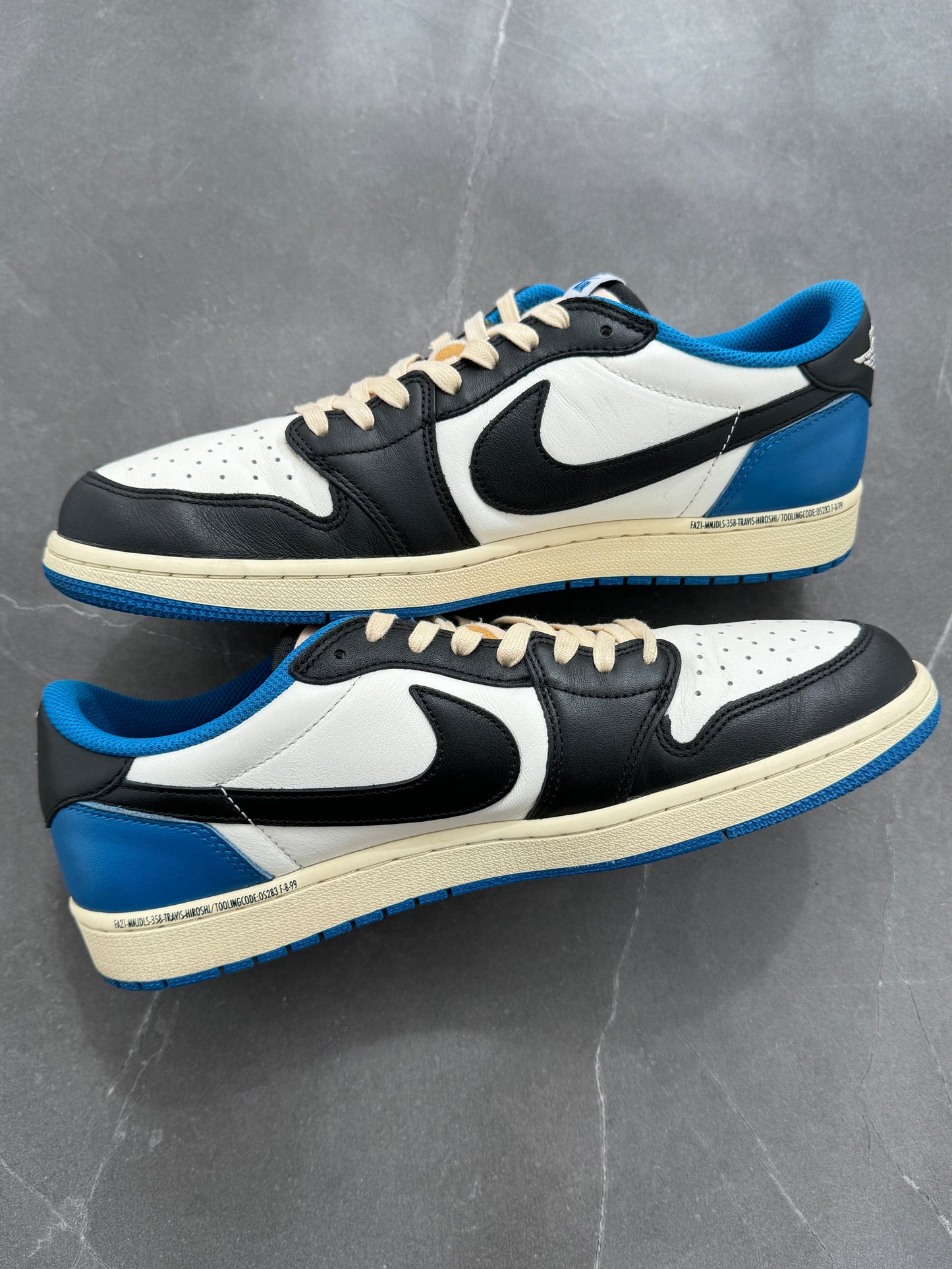 Air Jordan 1 Low Travis Scott Fragment Design UK 10