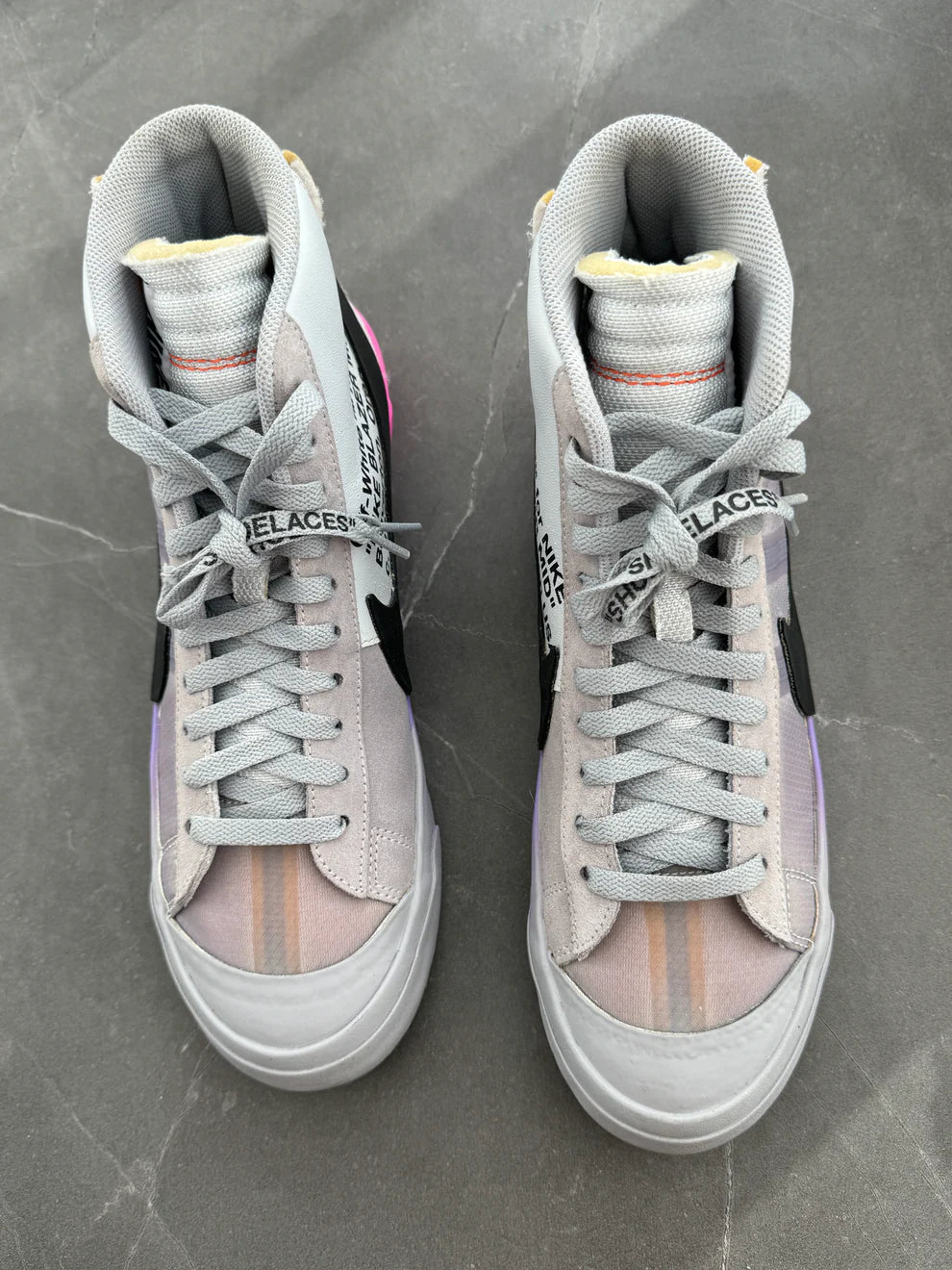Nike Blazer Off-White Wolf Grey Serena Queen