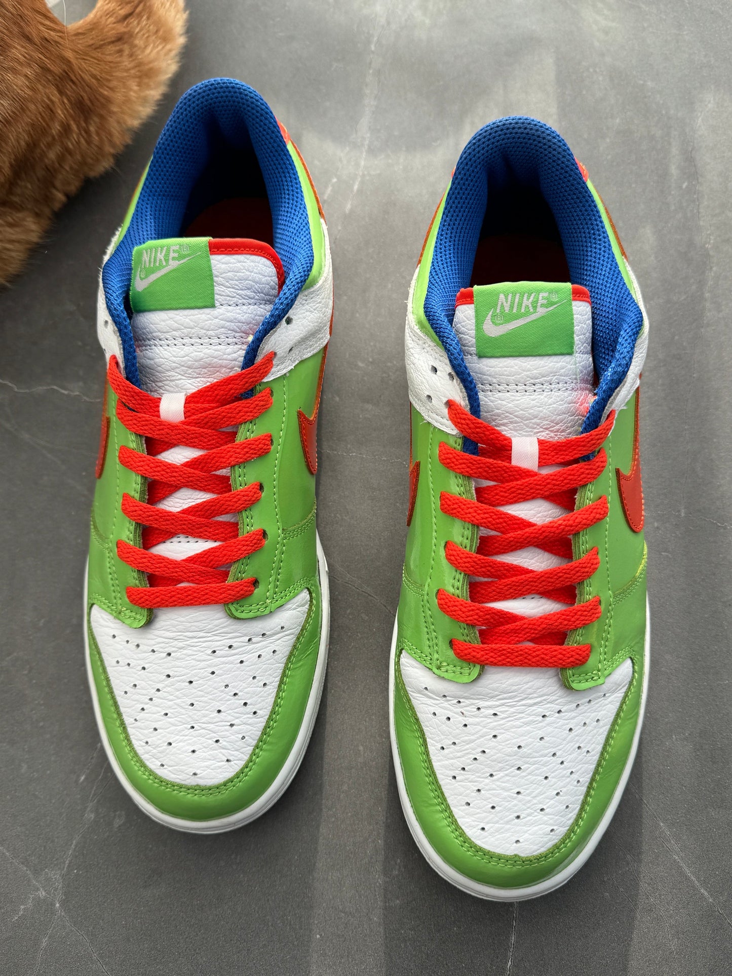 Dunk Low ID Orange/Green UK 10
