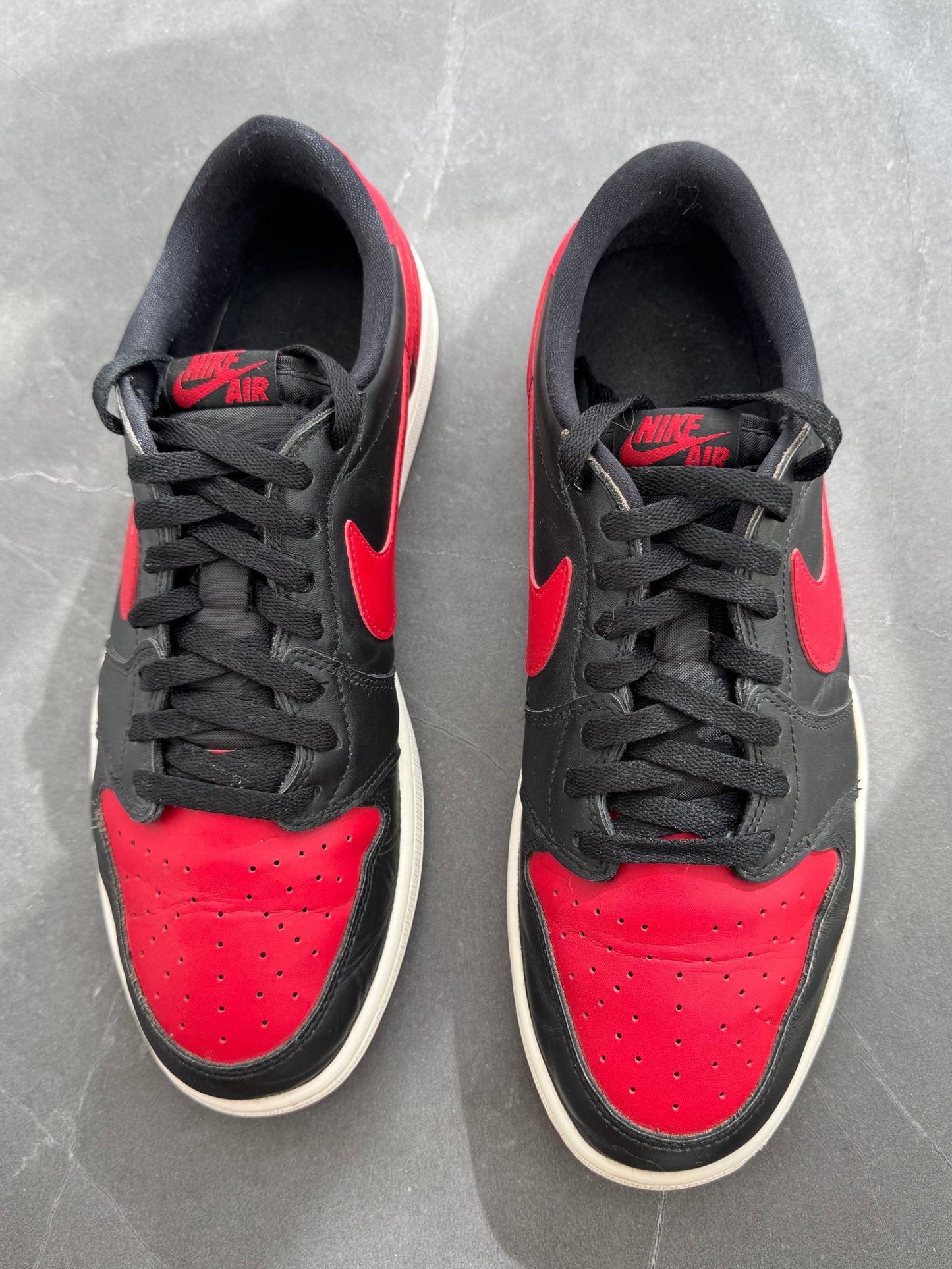 Air Jordan 1 Low Bred 2015 UK 10.5