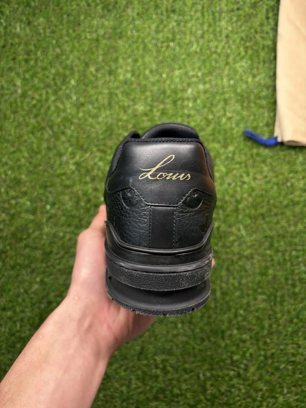 Louis Vuitton Trainer ‘ Black ’ UK 6