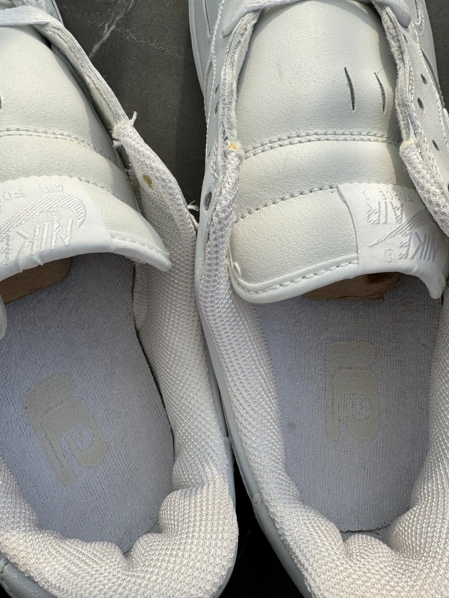 Air Force 1 Low White on White 2004/05 UK 10