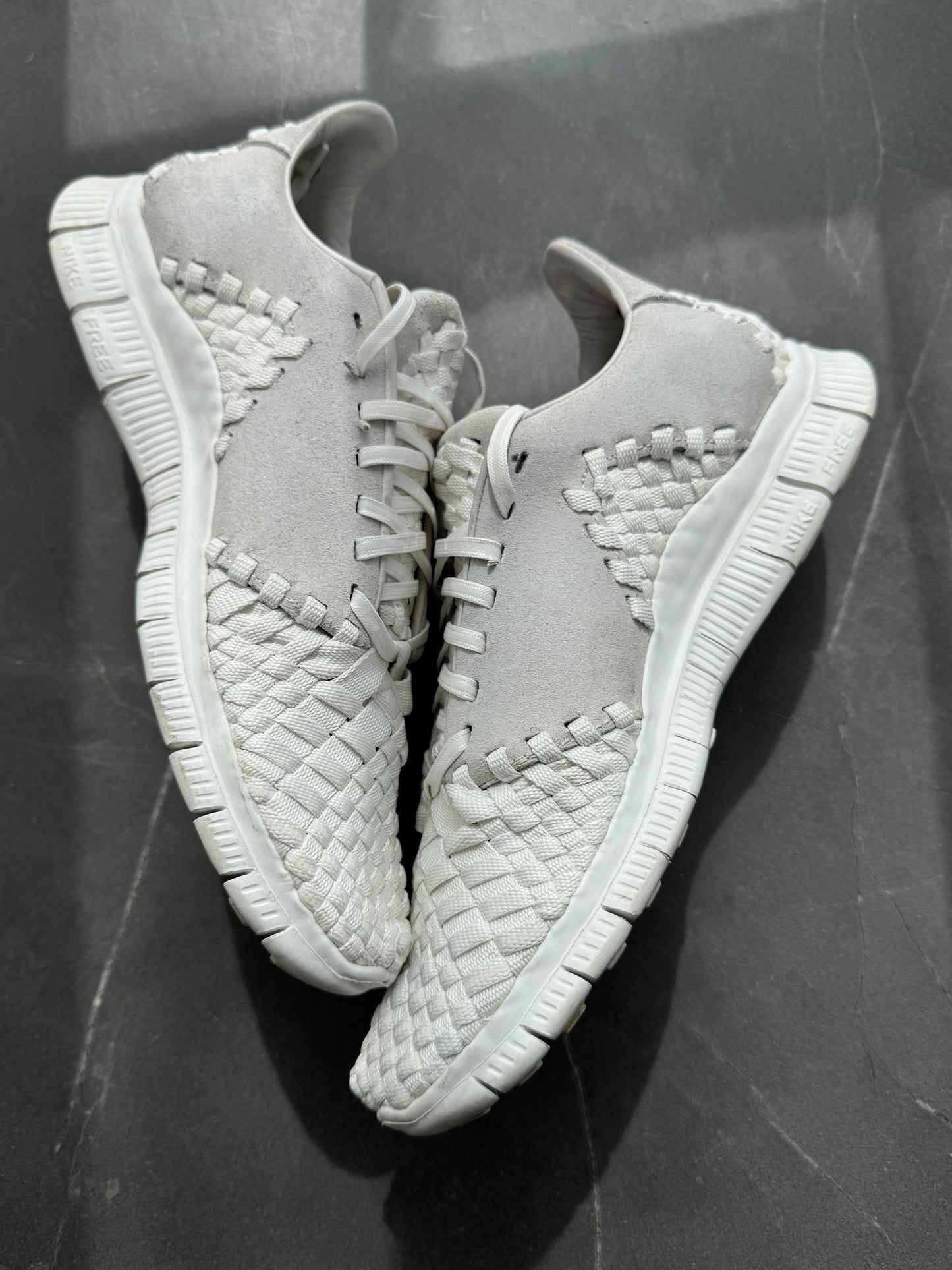 Nike Free Inneva Woven 2 Triple White 2015 UK 10