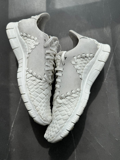 Nike Free Inneva Woven 2 Triple White 2015 UK 10