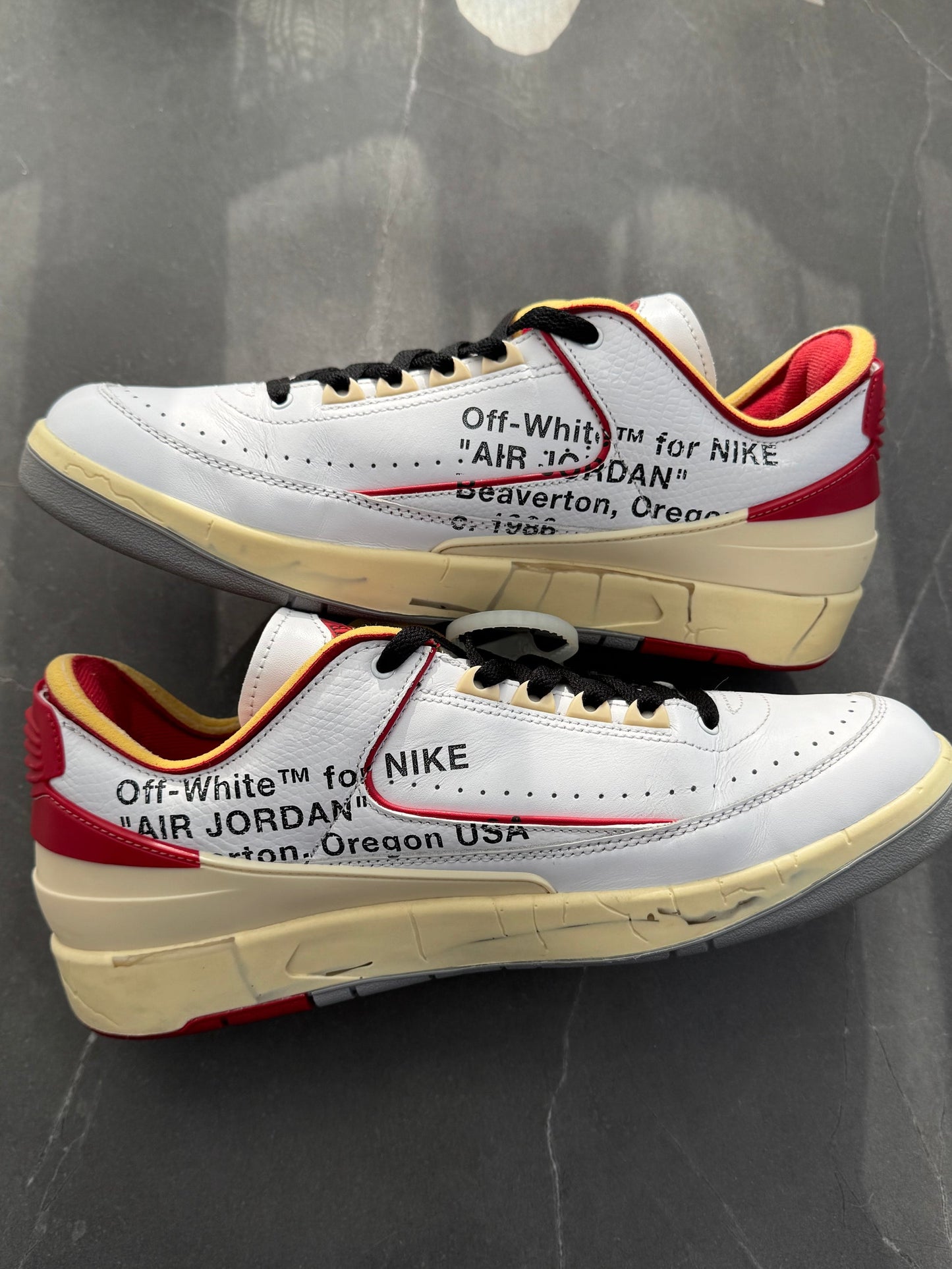 Air Jordan 2 Low SP Off-White Red