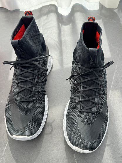 Nike Free Flyknit Mercurial Superfly Black/Orange 2016 UK 10