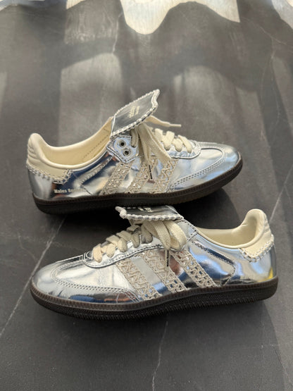 Adidas Samba Wales Bonner Silver UK 3.5