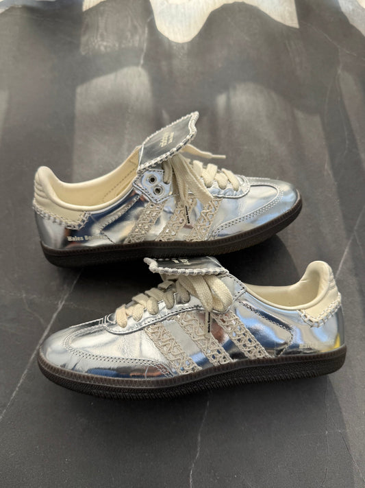 Adidas Samba Wales Bonner Silver UK 3.5