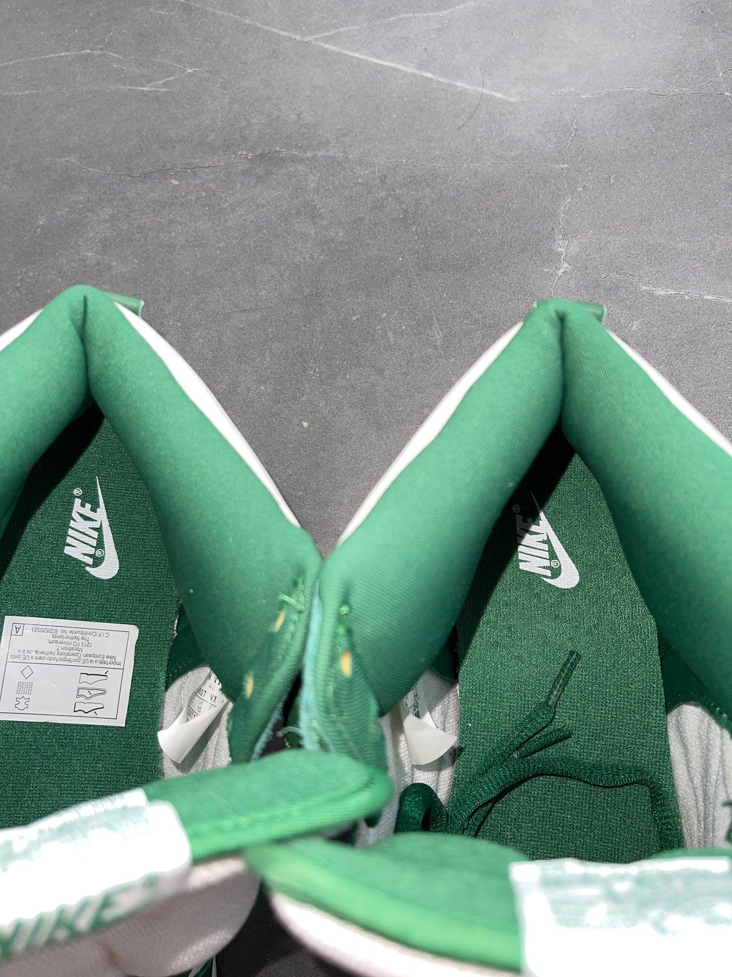 Dunk High White Green Cetic 2003 UK 10