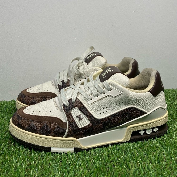 Louis Vuitton Trainer ' White Mocha '  UK 8