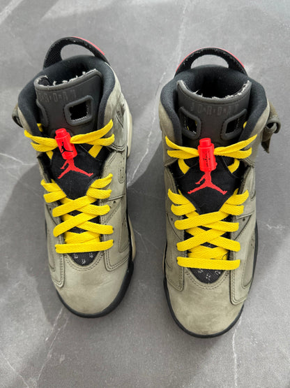 Air Jordan 6 Travis Scott Olive UK 3