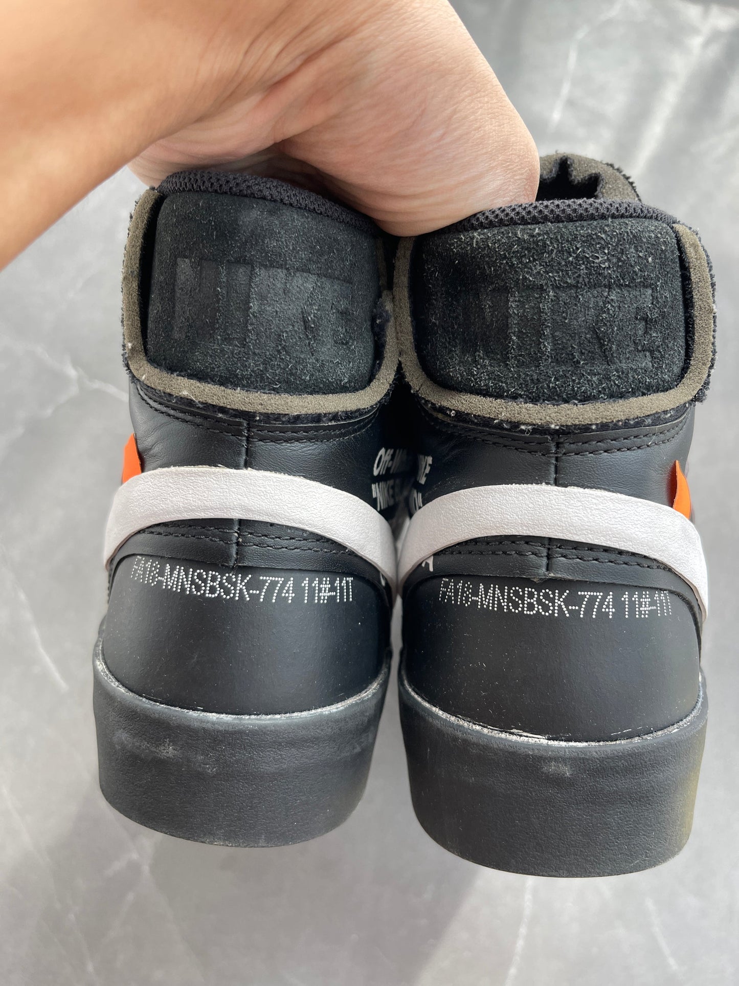 Nike Blazer Mid Off-White Grim Reaper UK 10