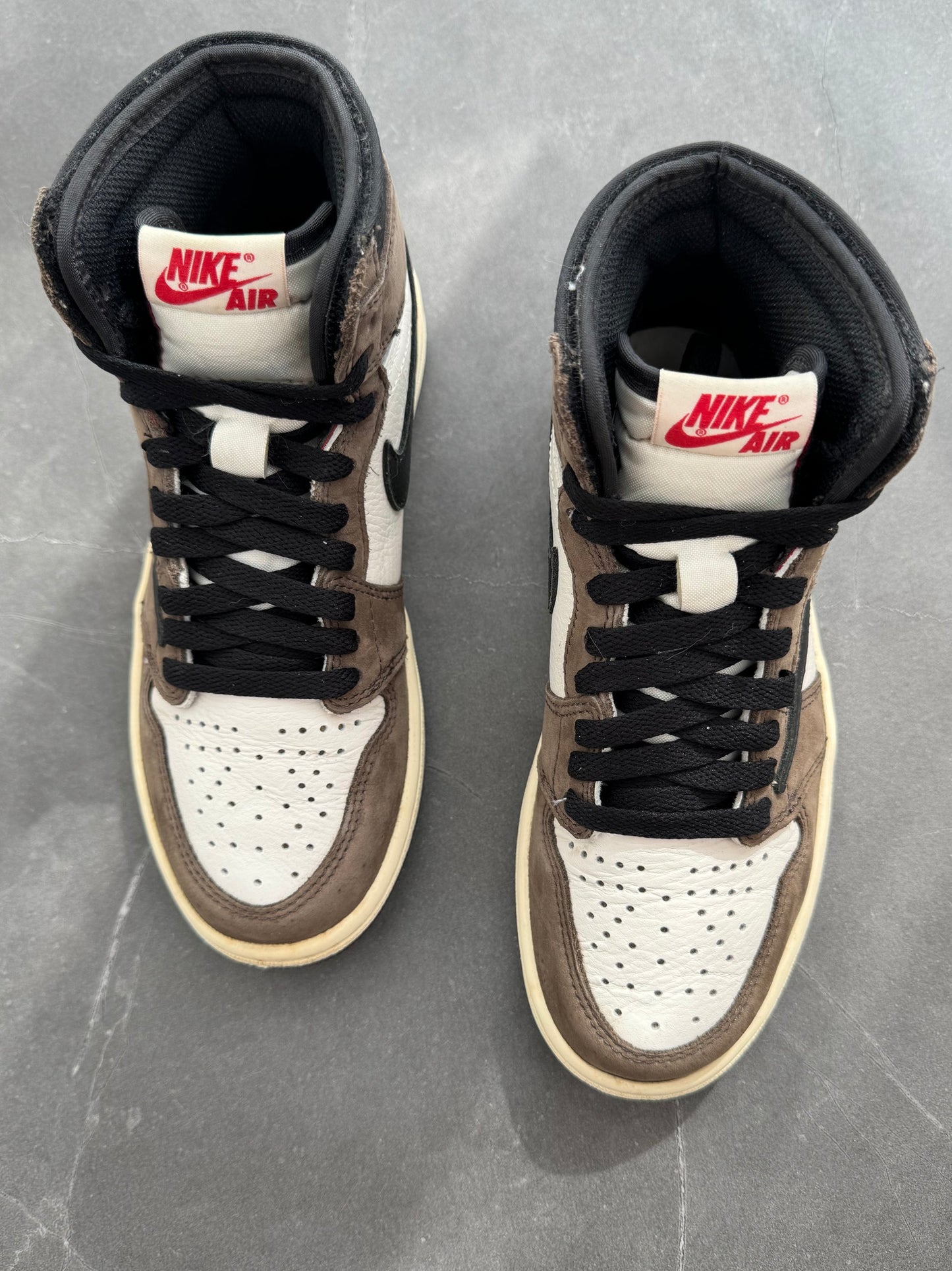 Air Jordan 1 High Travis Scott Mocha UK 3.5