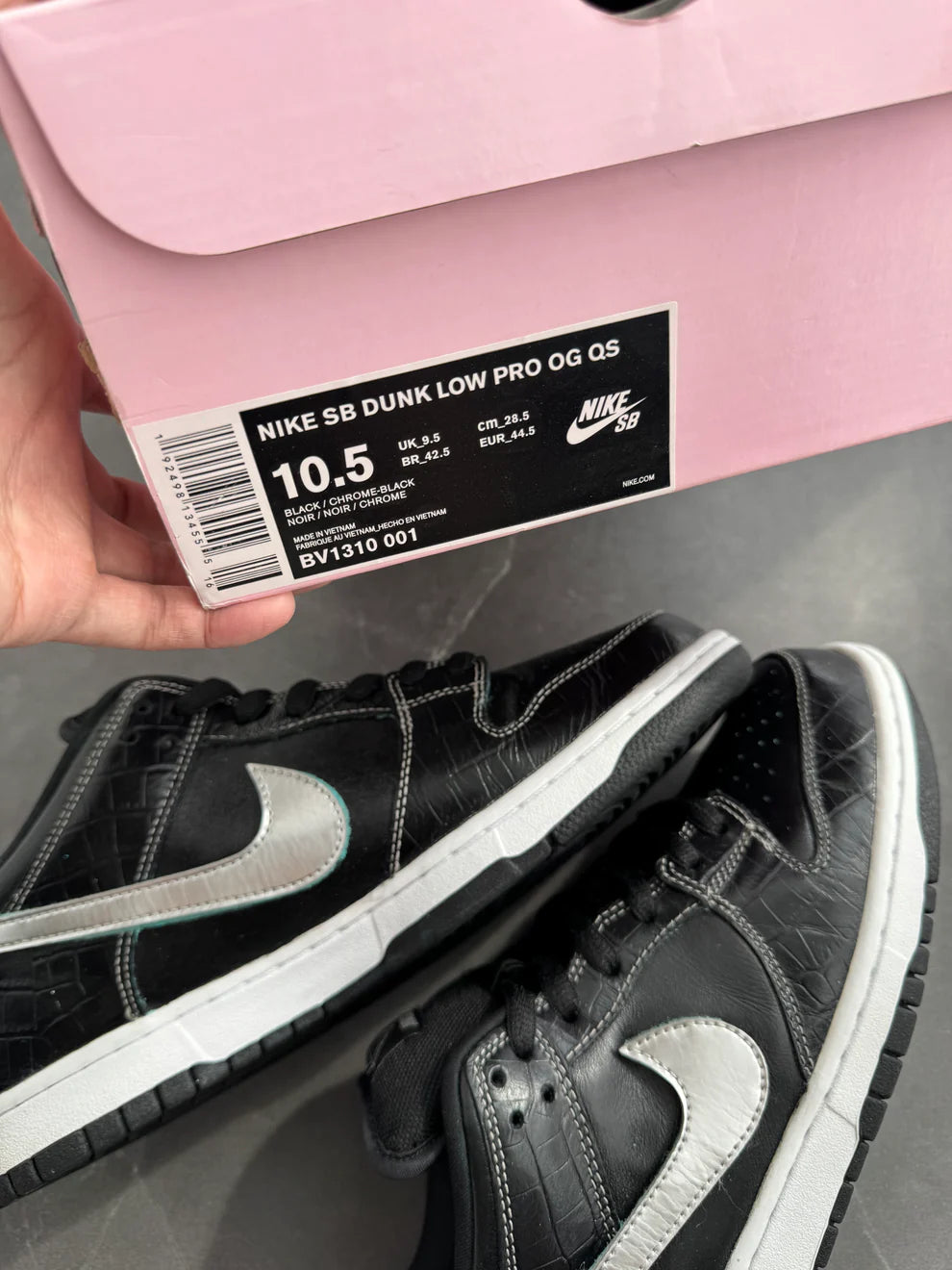 Dunk Low Pro SB Tiffany Black Diamond