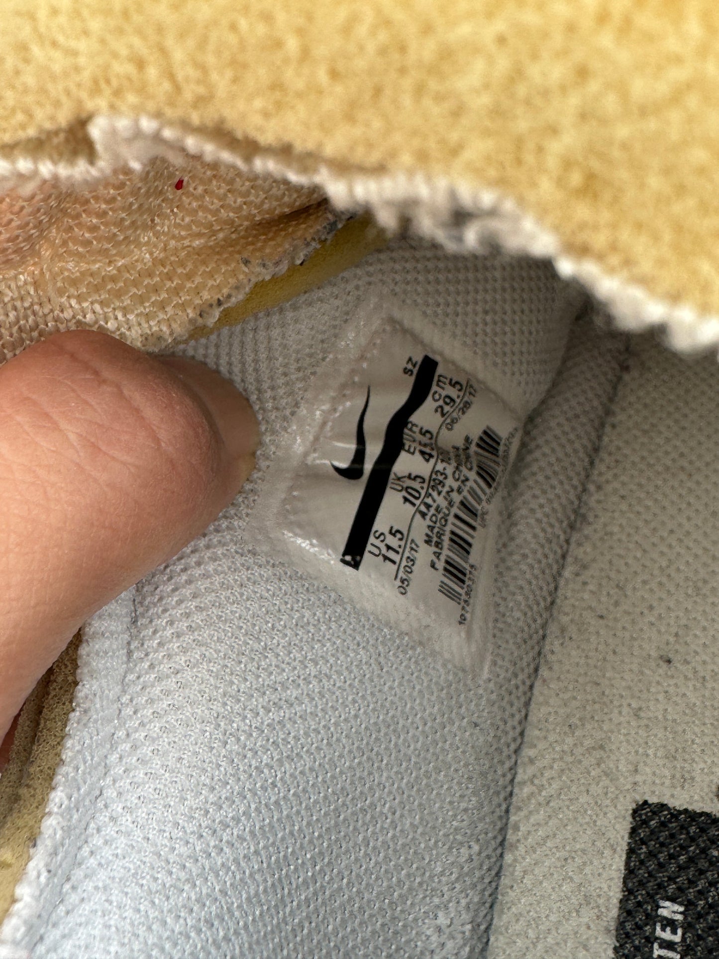 Air Max 90 Off-White The Ten UK 10.5