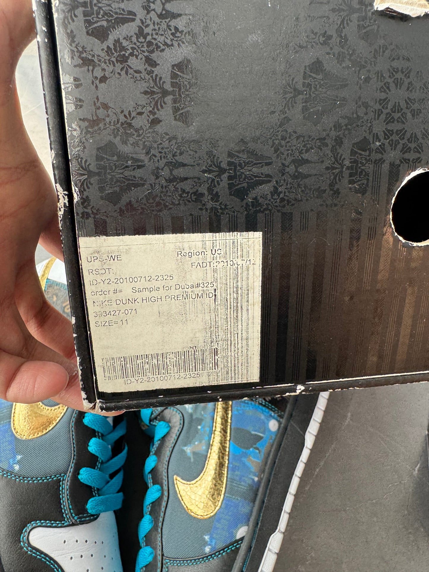 Dunk High "Dubai" UK 10