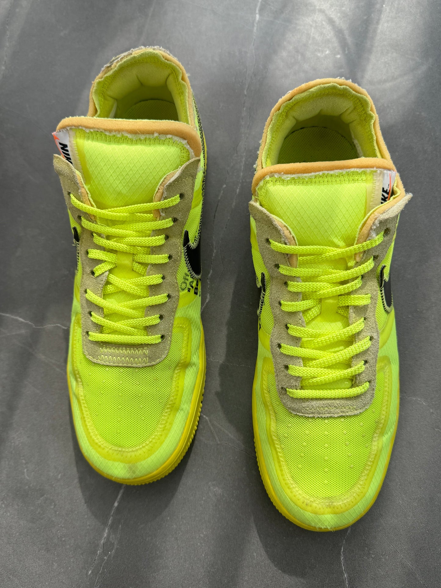 Air Force 1 Low Off-White Volt UK 10