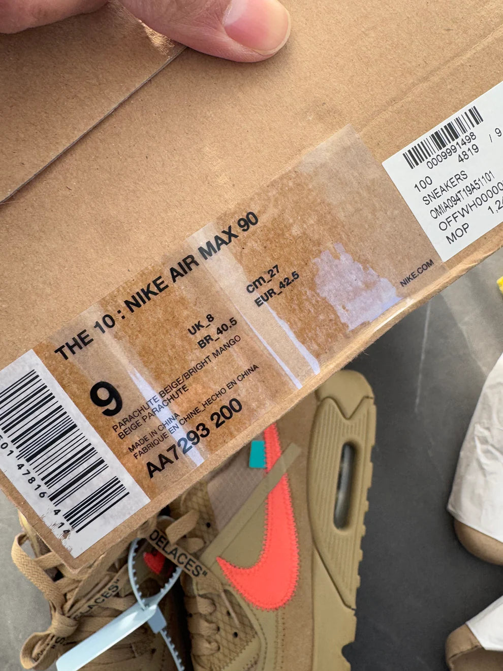 Air Max 90 Off-White Desert Ore