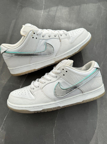 Dunk Low Pro SB White Diamond UK 10