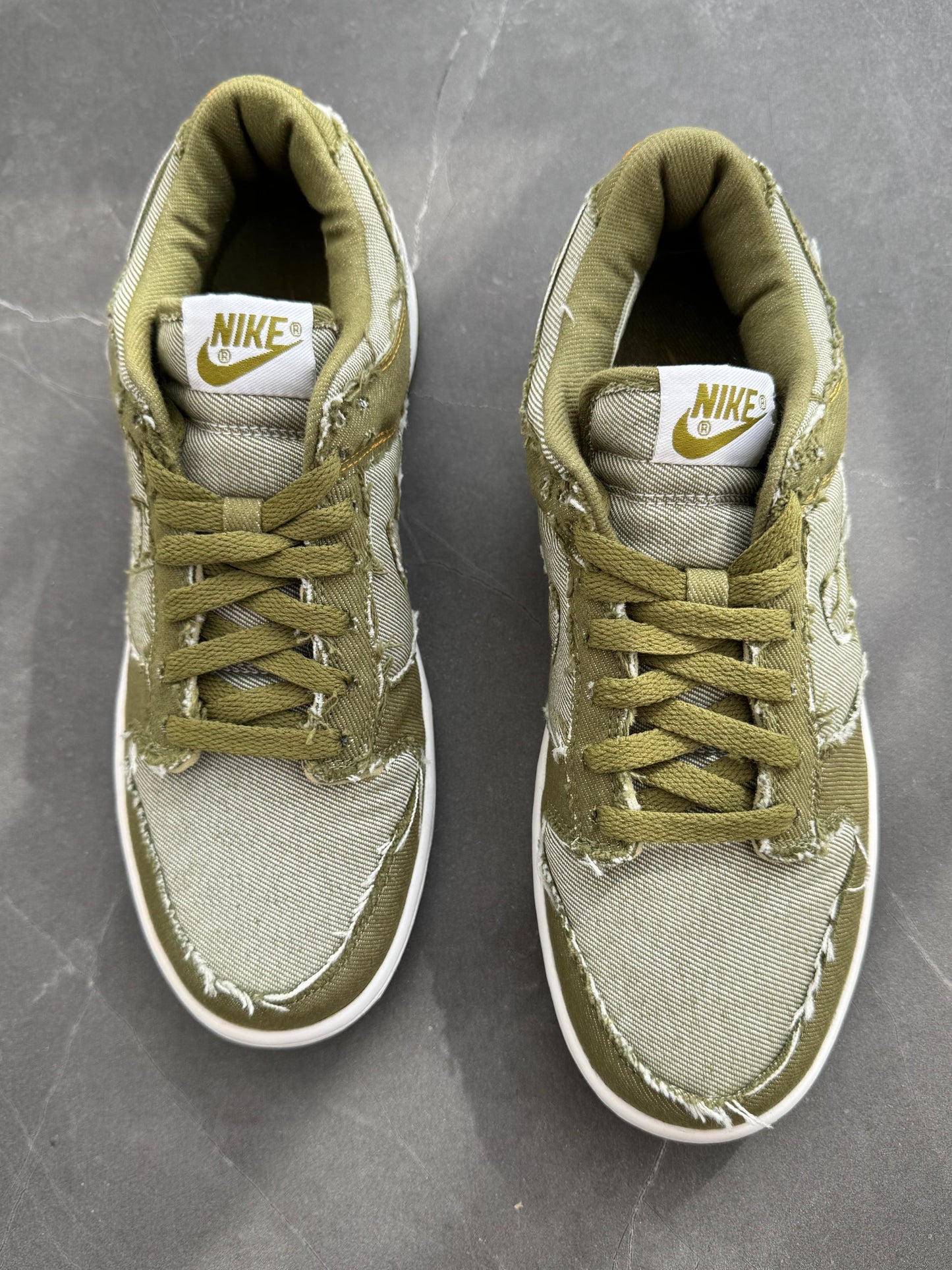 Dunk Low CL Pilgrim White Green Denim 2005
