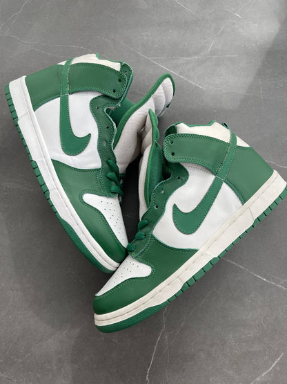 Dunk High White Green Cetic 2003 UK 10