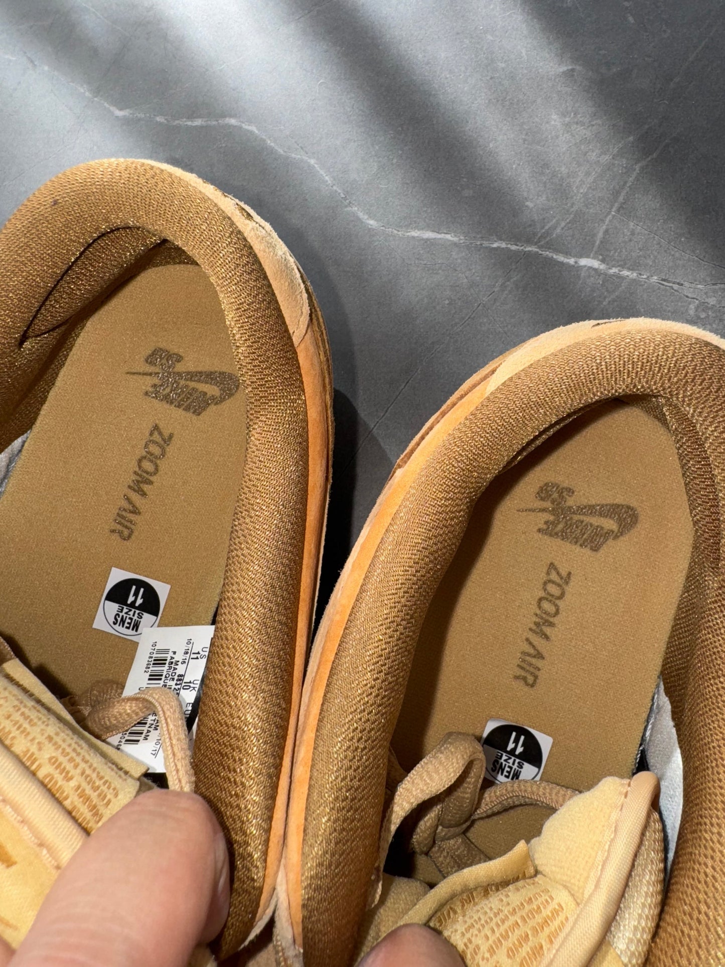 Dunk Low Pro SB Reverse Reese Forbes Wheat UK 10