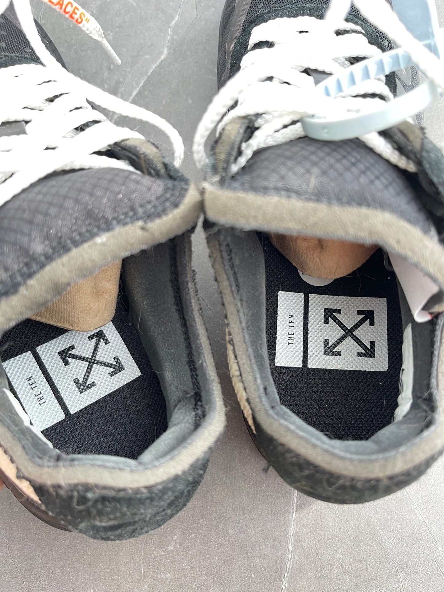 Air Force 1 Low Off-White Black UK 3.5