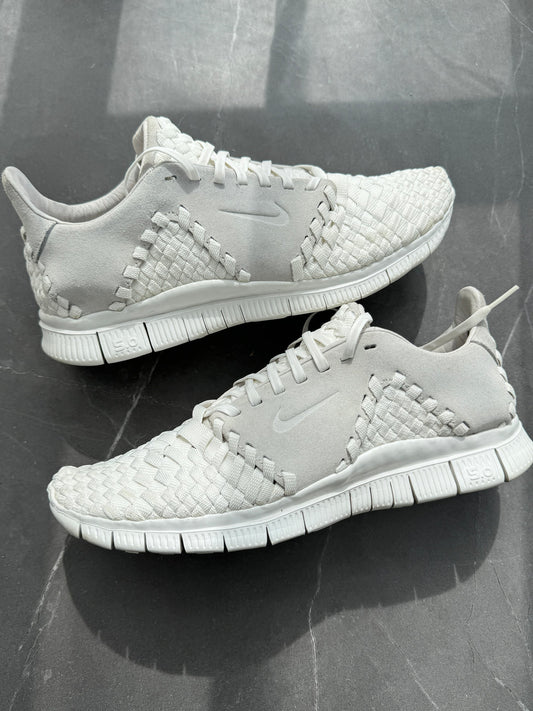 Nike Free Inneva Woven 2 Triple White 2015 UK 10
