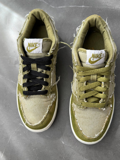 Dunk Low CL Pilgrim White Green Denim 2005 UK 4