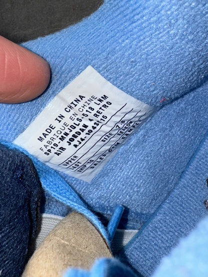 Air Jordan 4 UNC PE 2019 UK 6.5