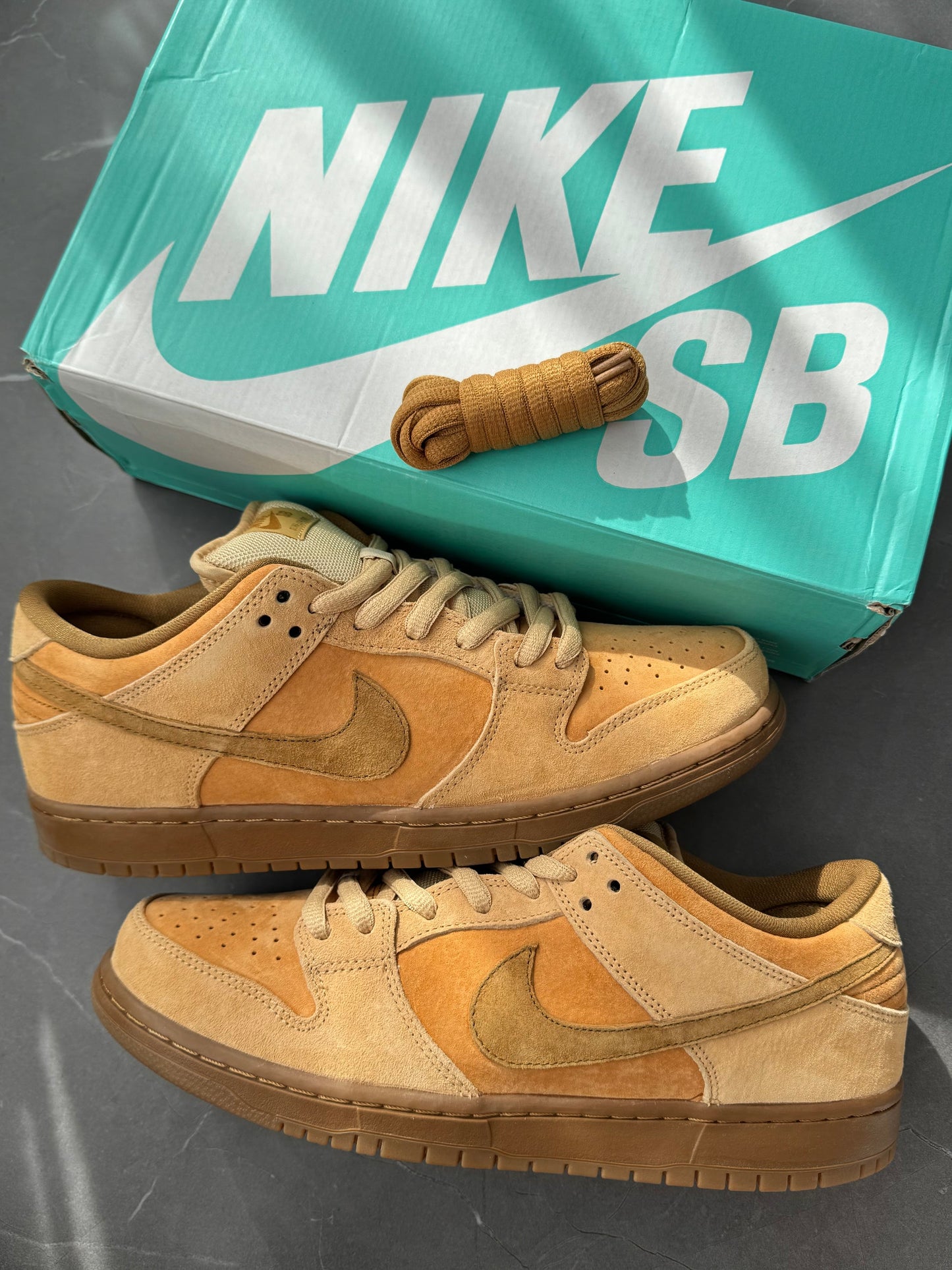 Dunk Low Pro SB Reverse Reese Forbes Wheat UK 10
