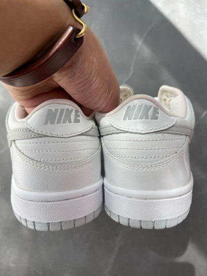 Dunk Low Pro B White Patent 2002
