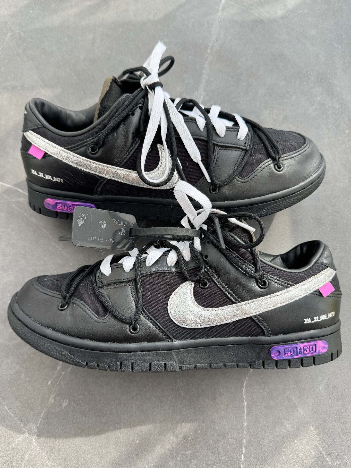 Dunk Low Off-White Lot50