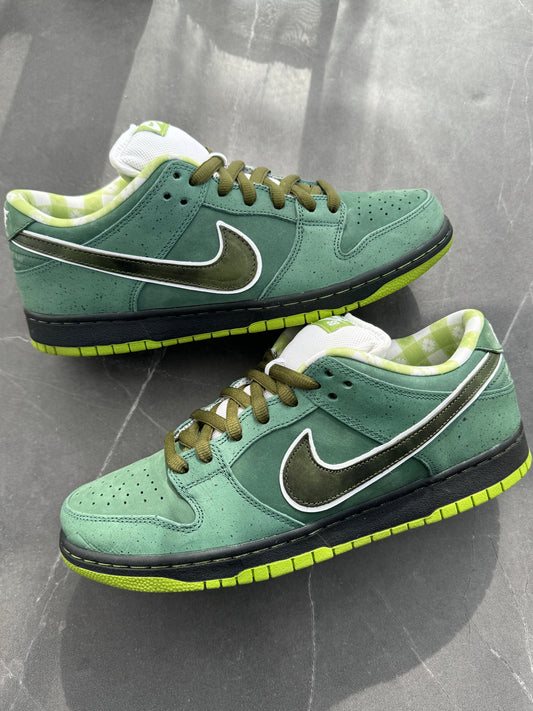 Dunk Low Pro SB Green Lobster Special Box UK 10